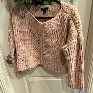 Pink super soft art class size sweater  7/8